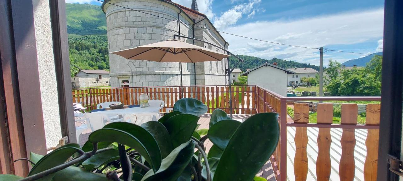 Breginj Apartma Pr' Ivani Miskorinovi מראה חיצוני תמונה